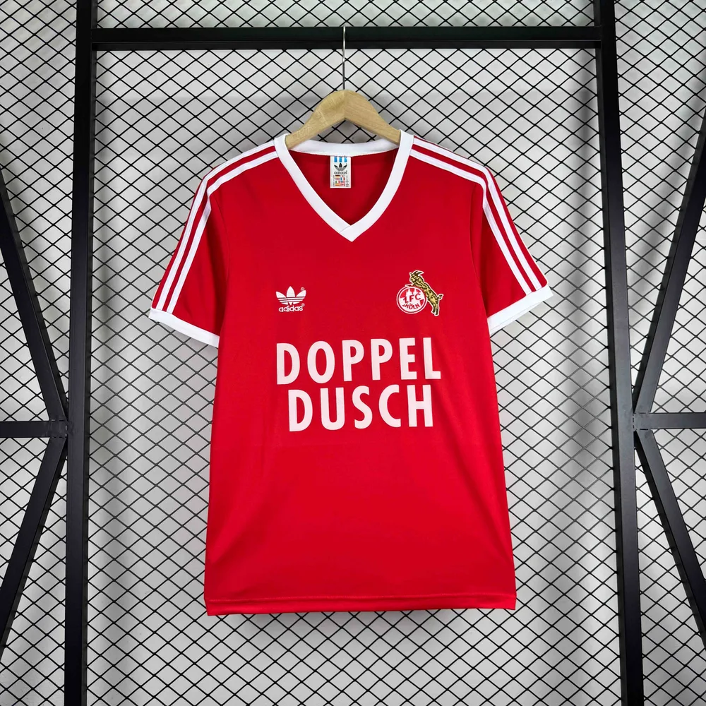 FC Köln 1984/1985 Retro FC Köln Visitante Camiseta de fútbol 1984/1985