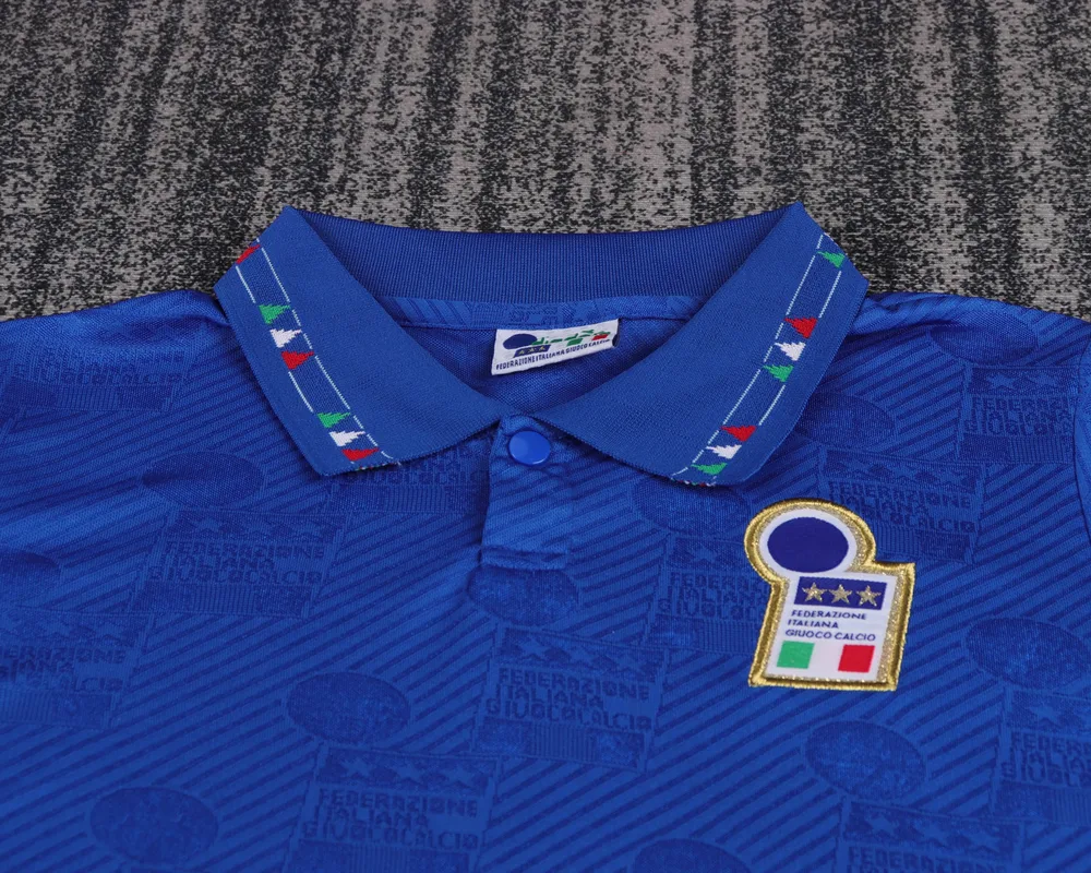 Italy 1994 Retro Italy Local Camiseta de fútbol Talla infantil 1994 — 3