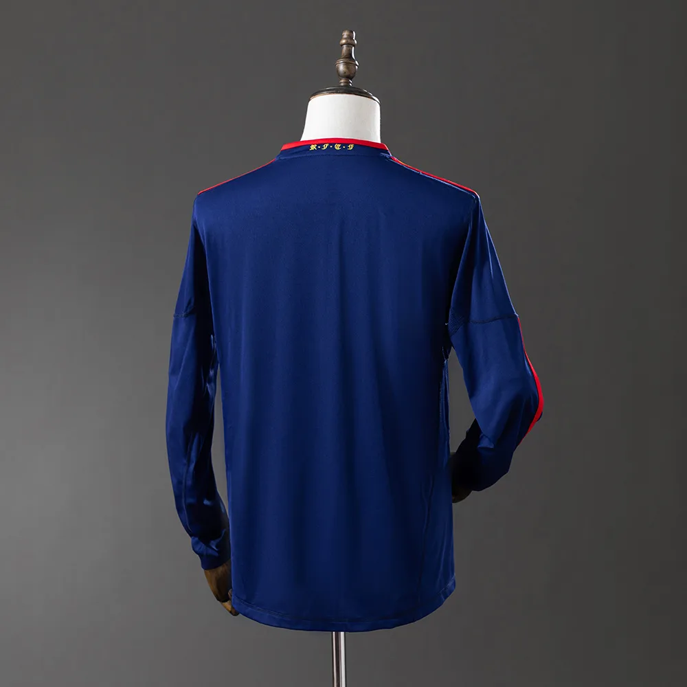 Spain 2010 Retro Spain Away Long Sleeve Jersey 2010 — 2