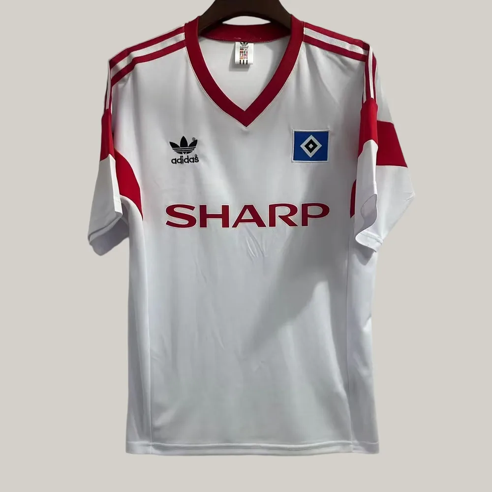 Hamburger SV 1988-1989 Retro Hamburger SV Local Camiseta de fútbol 1988/1989