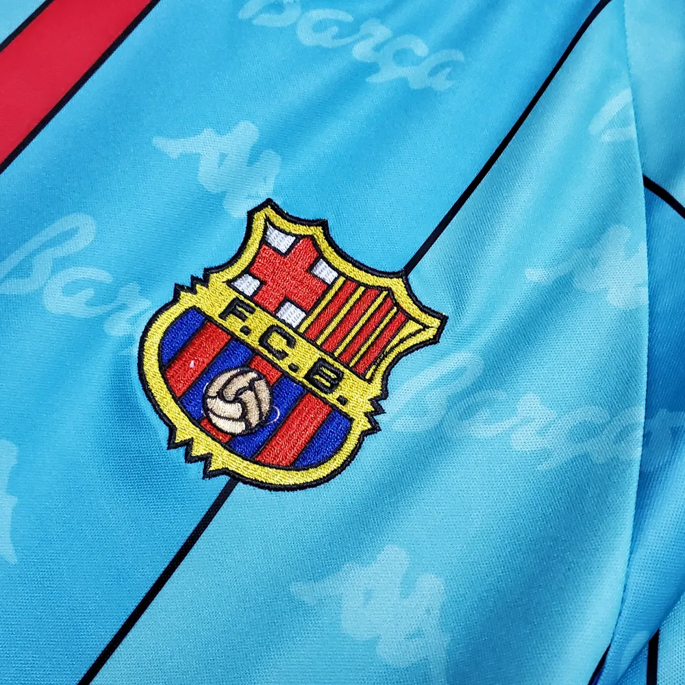 Barcelona 1996/1997 Retro Barcelona Away Football Shirt 1996/1997 — 5