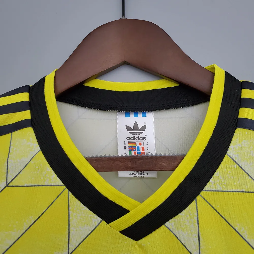 Borussia Dortmund 1988/1989 Retro Dortmund Home Football Shirt 1988/1989 — 7