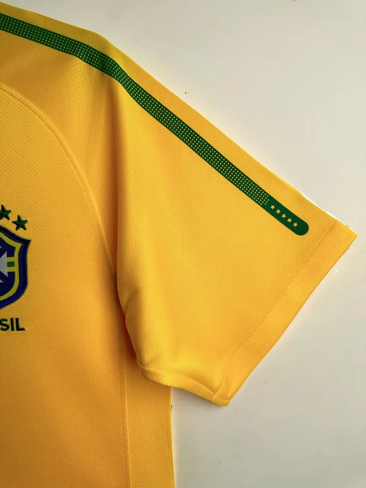 Brazil 2010 Retro Brazil Local Camiseta de fútbol 2010 — 7