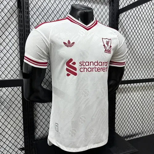 Liverpool 2026/2027 Versión jugador Liverpool Visitante Camiseta de fútbol 2026/27 — 3