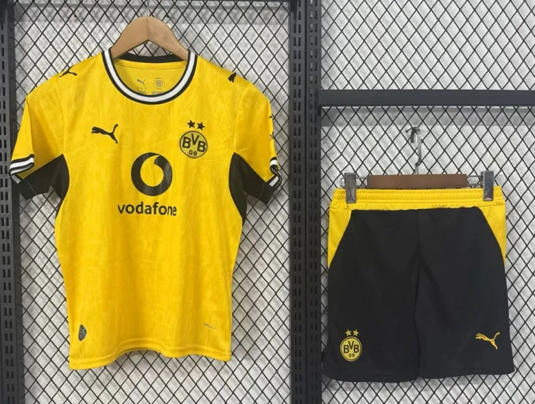 Borussia Dortmund 2026/2027 Dortmund Home Football Jersey Kids Size 2026/27