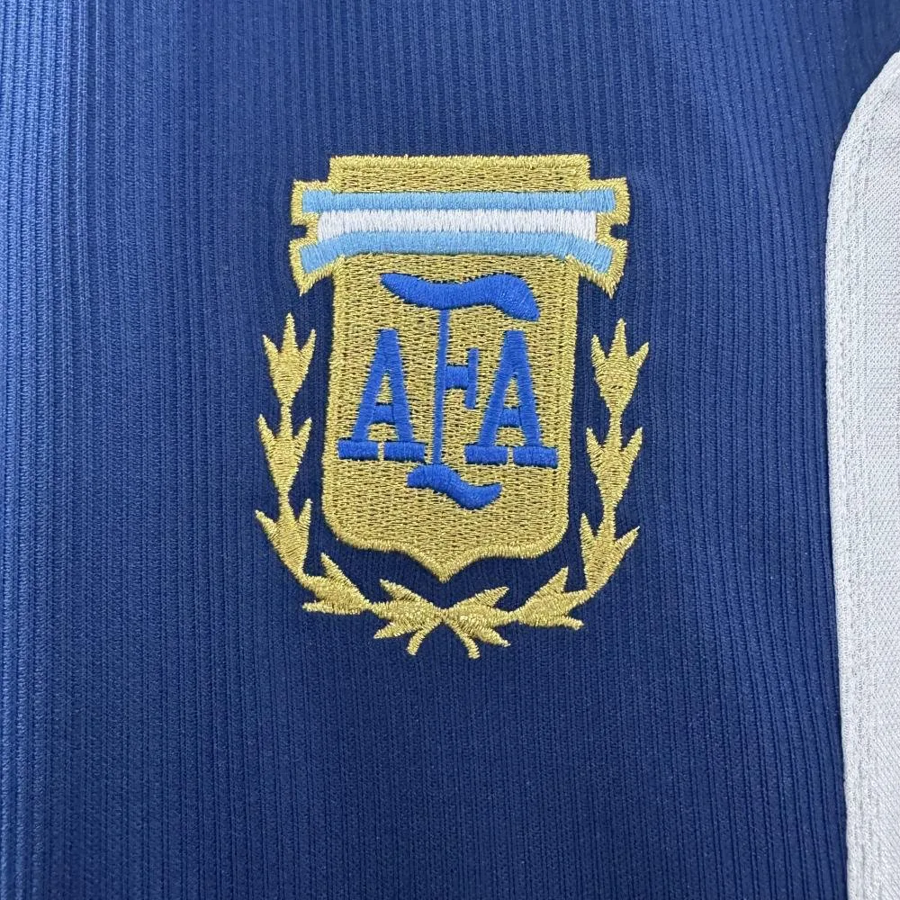 Argentina 1998 Retro Argentina National Team Away Jersey 1998 — 7