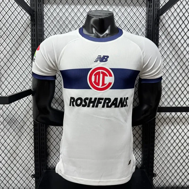 Deportivo 2026/2027 Versión jugador Deportivo Toluca Visitante Camiseta de fútbol 2026/27