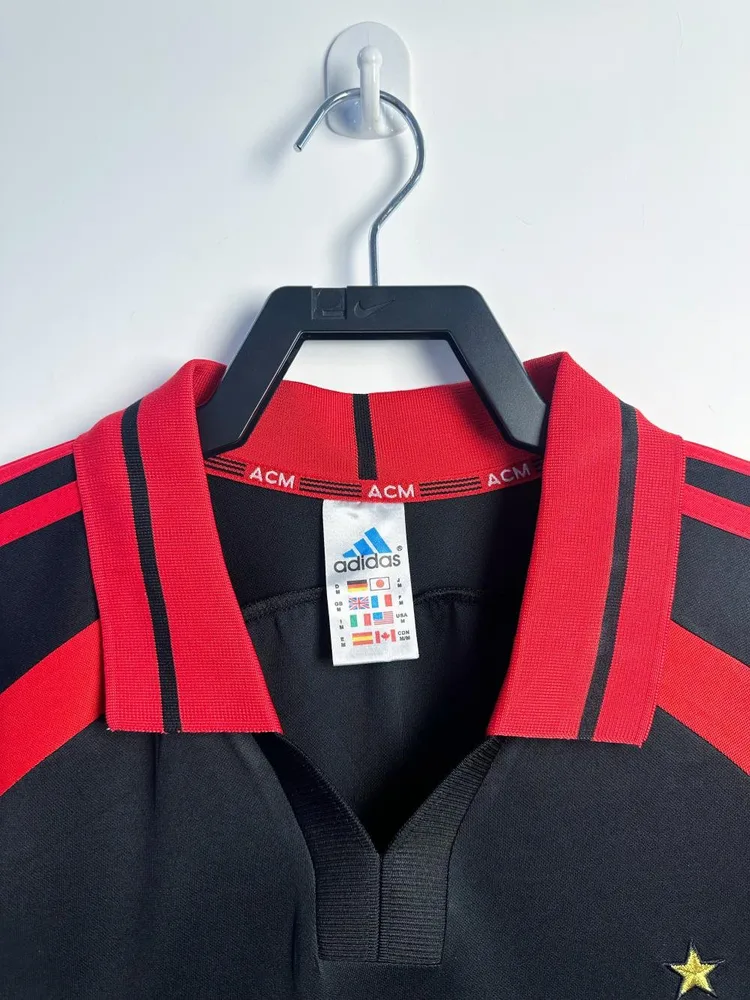 AC Milan 2000/2001 Retro AC Milan Tercera Visitante Camiseta de fútbol 2000/2001 — 3