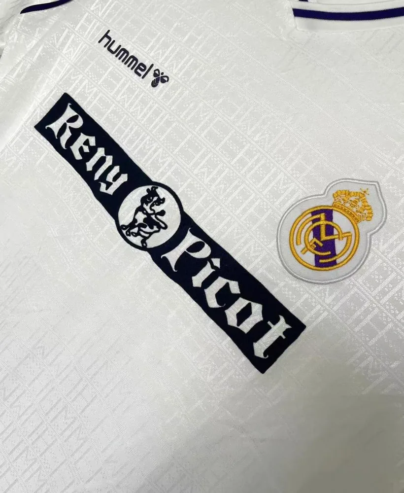 Real Madrid 1988-1990 Retro Real Madrid Local Camiseta de fútbol 1988/1990 — 4