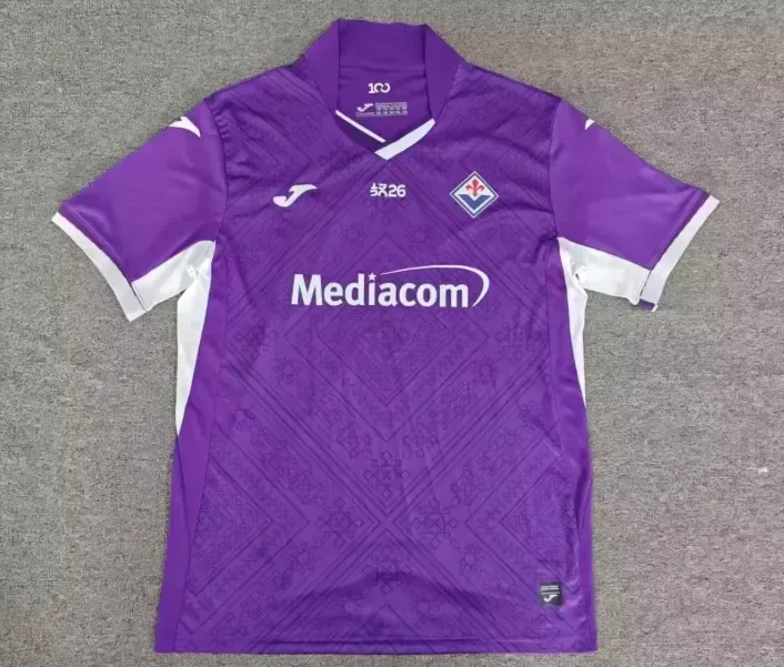 Fiorentina 2026/2027 Fiorentina Home Football Jersey 1:1 Thailand Quality 2026/27
