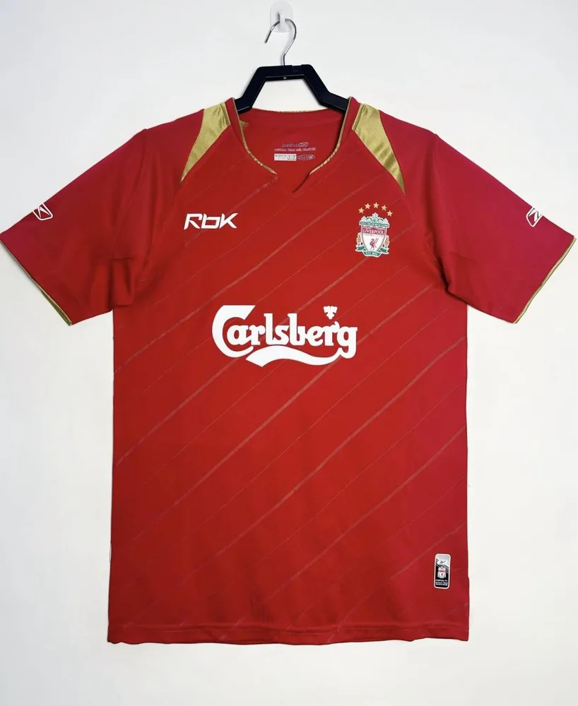 Liverpool 2005/2006 Retro Liverpool Local Camiseta de fútbol 2005/2006