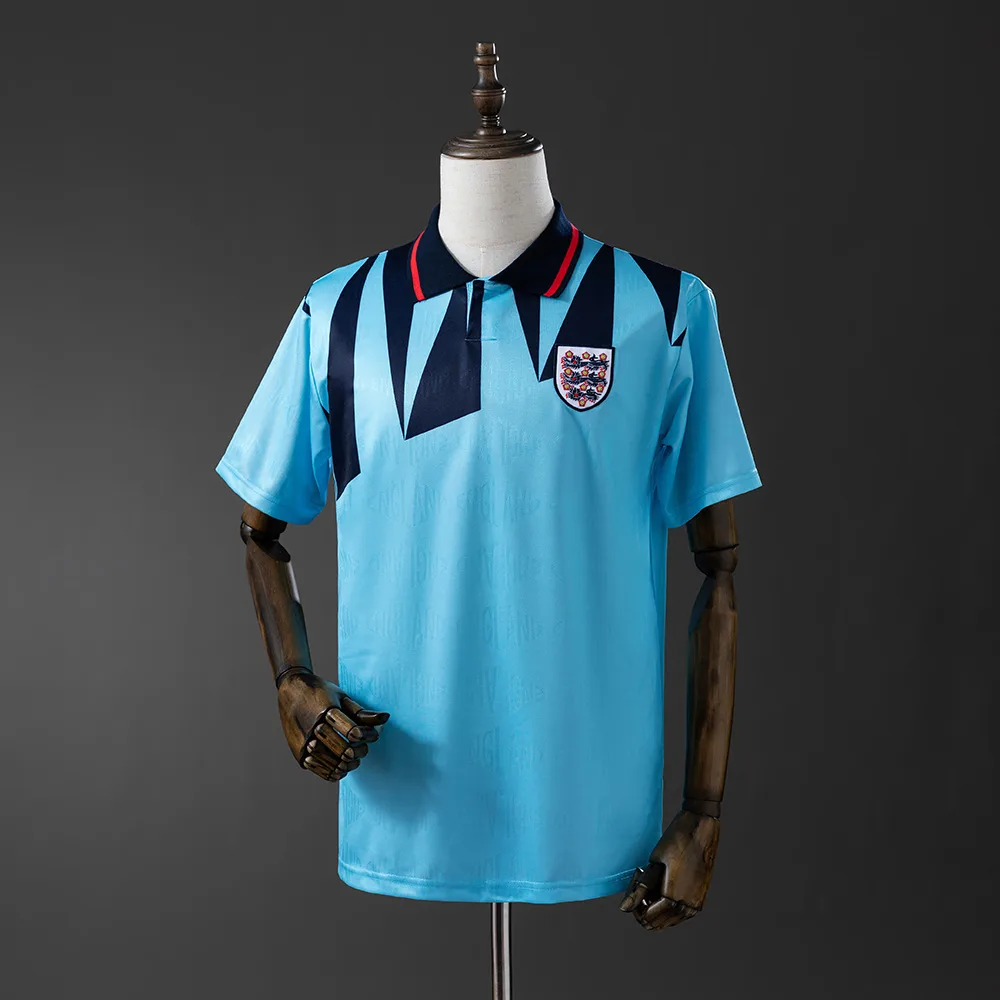 England 1992 Retro England Third Away Jersey 1992 — 1