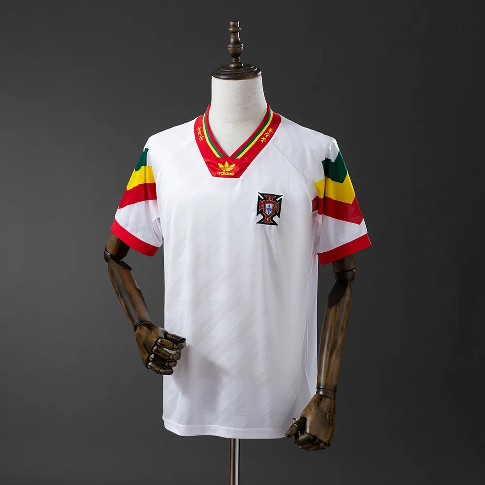 Portugal 1992 Retro Portugal Visitante Jersey 1992