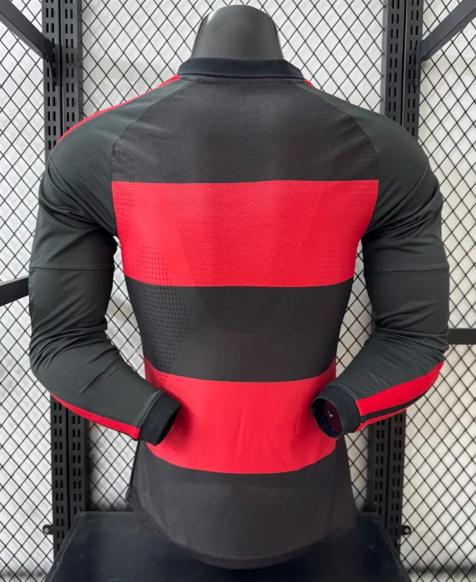 Flamengo 2026/2027 Long Sleeve Player Version Flamengo Home Jersey 2026/27 — 2
