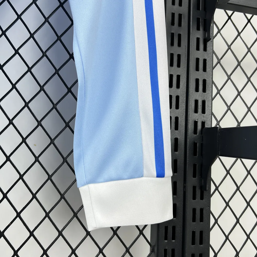 France 2026 France 120th Anniversary Blue Manga larga Retro Jersey 2026 — 3