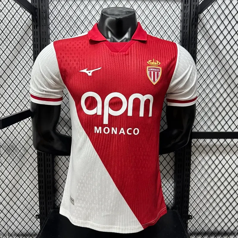 AS Monaco 2026/2027 Versión jugador AS Monaco Local Camiseta de fútbol 2026/27