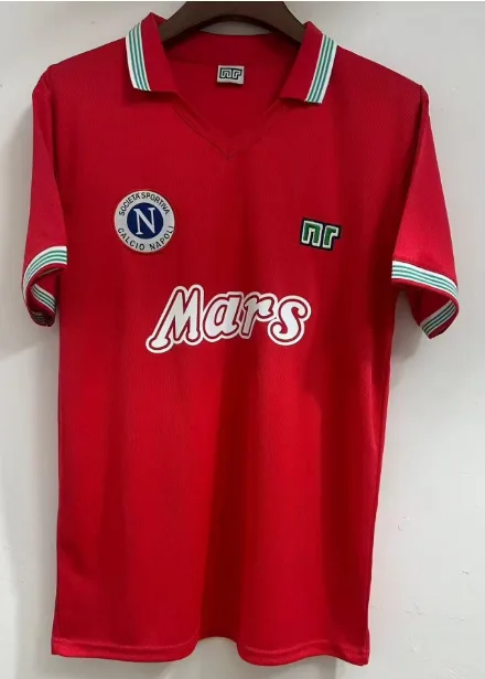Napoli 1985/1986 Retro Napoli Tercera Visitante Camiseta de fútbol 1985/1986