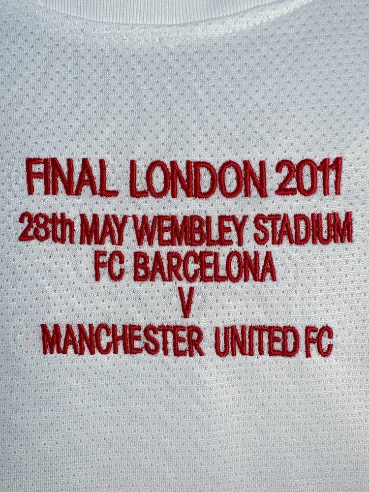 Manchester United 2010/2011 Retro Manchester United Long sleeves Away Football Shirt 2010/2011 — 5