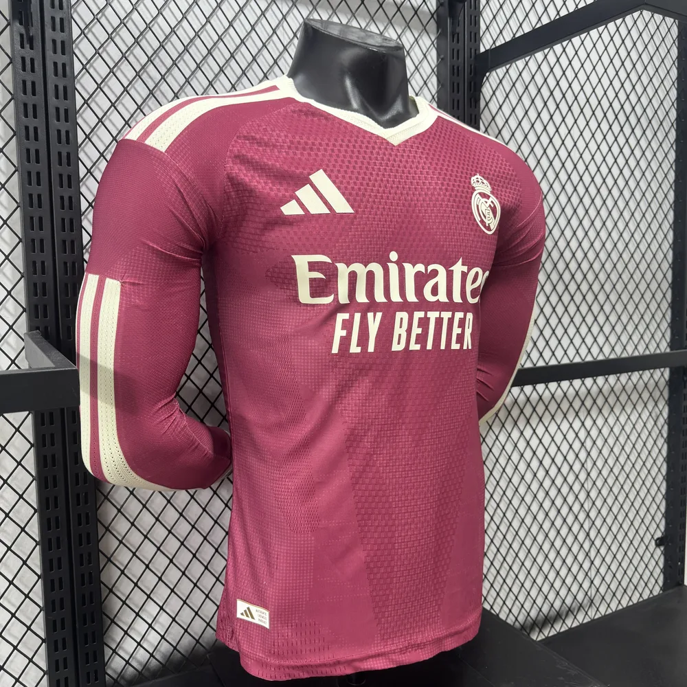 Real Madrid 2026/2027 Manga larga Versión jugador Real Madrid Tercera Visitante Camiseta de fútbol 2026/27 — 3