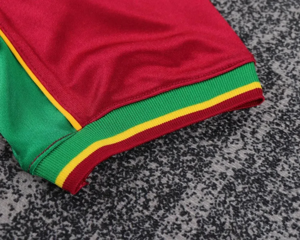 Portugal 1998 Retro Portugal Home Football Shirt Kids Size 1998 — 5