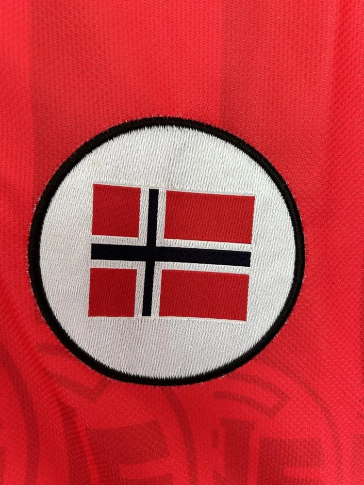 Norway 1998-1999 Retro Norway National Team Home Football Shirt 1998/1999 — 7