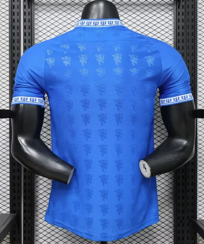 Manchester United 2026/2027 Player Version Manchester United Special Edition Blue Football Jersey 2026/27 — 2