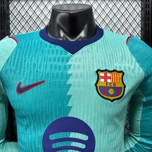 Barcelona 2026/2027 Long Sleeve Player Version Barcelona Third Away Football Jersey 2026/27 — 5