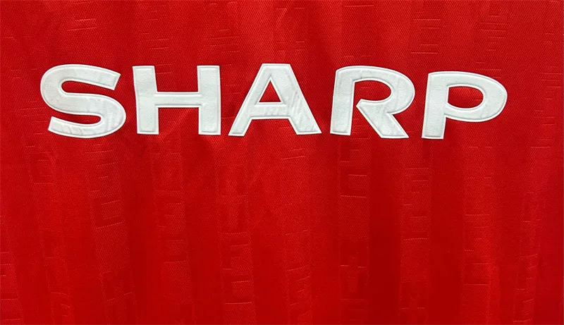 Manchester United 1988/1990 Retro Manchester United Home Football Shirt 1988/1990 — 4