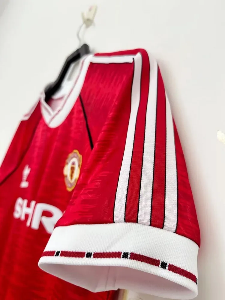 Manchester United 1990-1992 Retro Manchester United Local Camiseta de fútbol 1990/1992 — 6