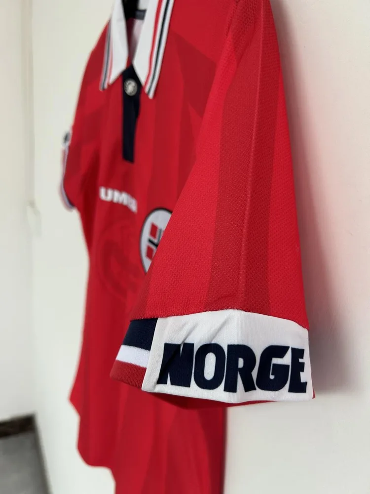 Norway 1998-1999 Retro Norway National Team Home Football Shirt 1998/1999 — 6