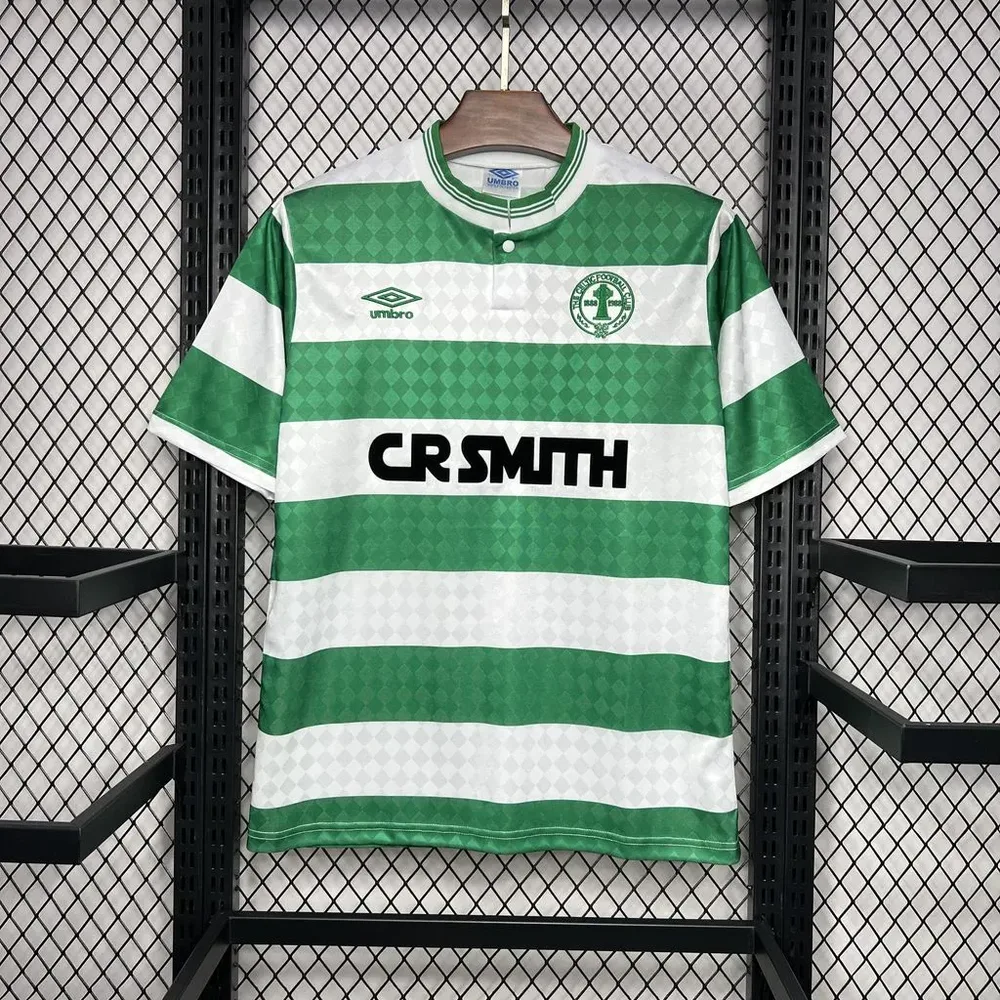 Celtic 1987/1988 Retro Celtic Local Camiseta de fútbol 1987/1988