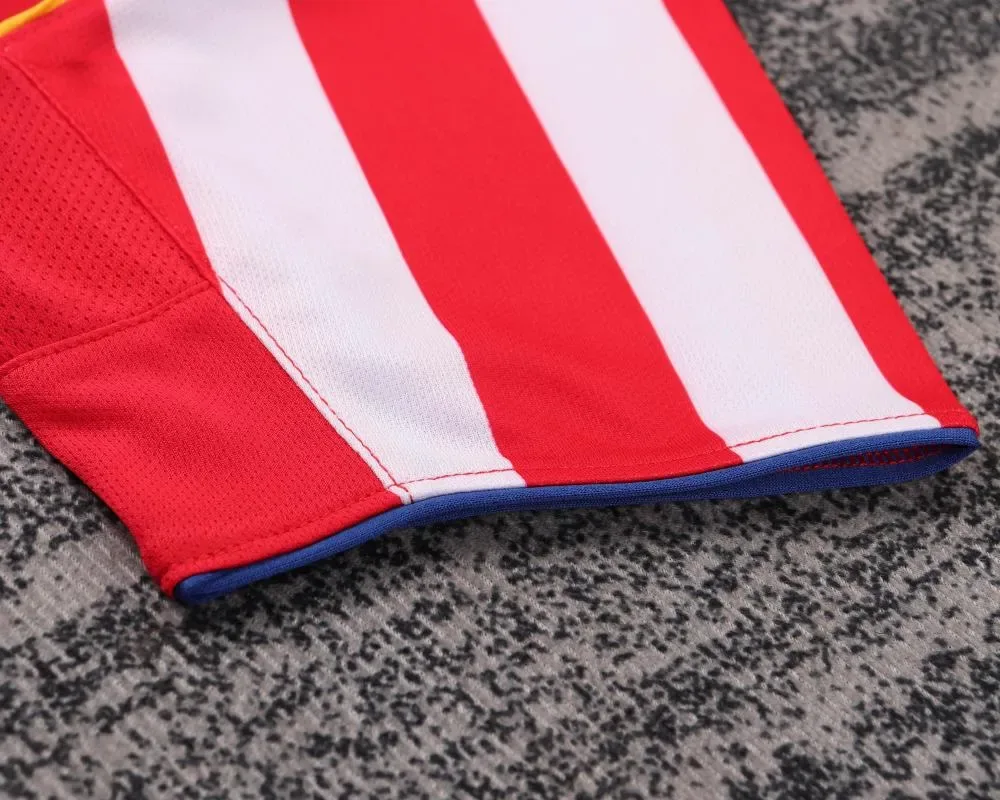 Atlético Madrid 2004-2005 Retro Atletico Madrid Local Camiseta de fútbol Talla infantil 2004/2005 — 8