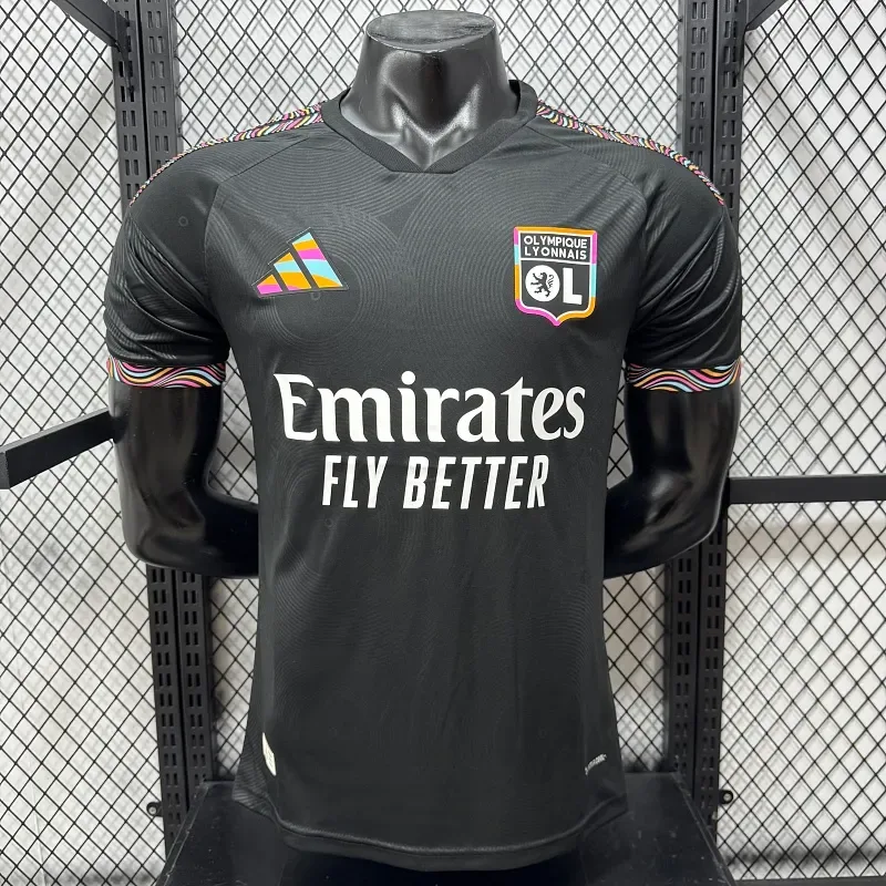 Lyonnais 2026/2027 Player Version Lyon Third Away Football Shirt 2026/27