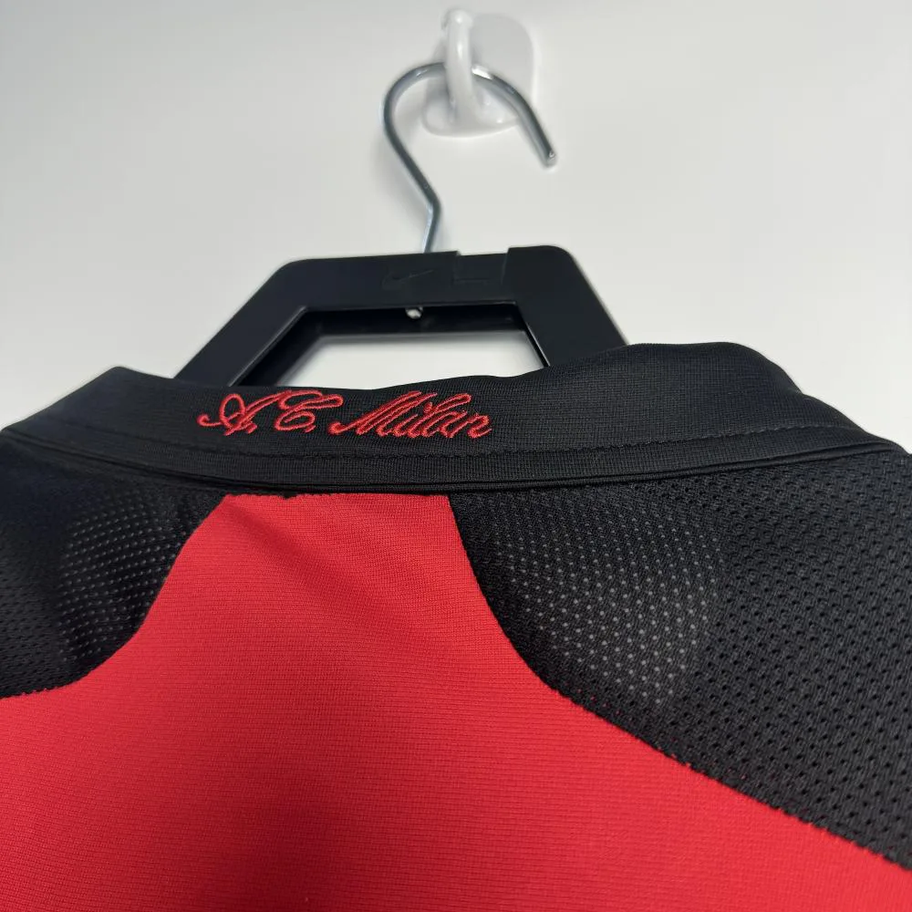AC Milan 2007/2008 Retro AC Milan Home Football Shirt 2007/2008 — 3