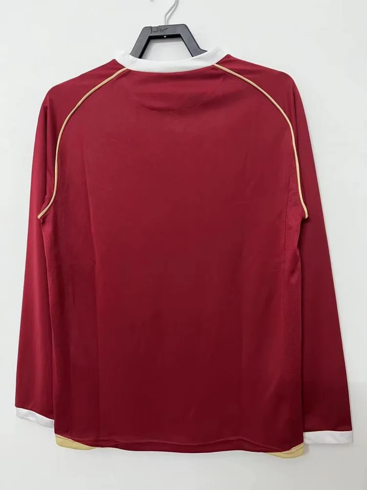 Manchester United 2006/2007 Retro Long Sleeve Manchester United Home Football Shirt 2006/2007 — 2