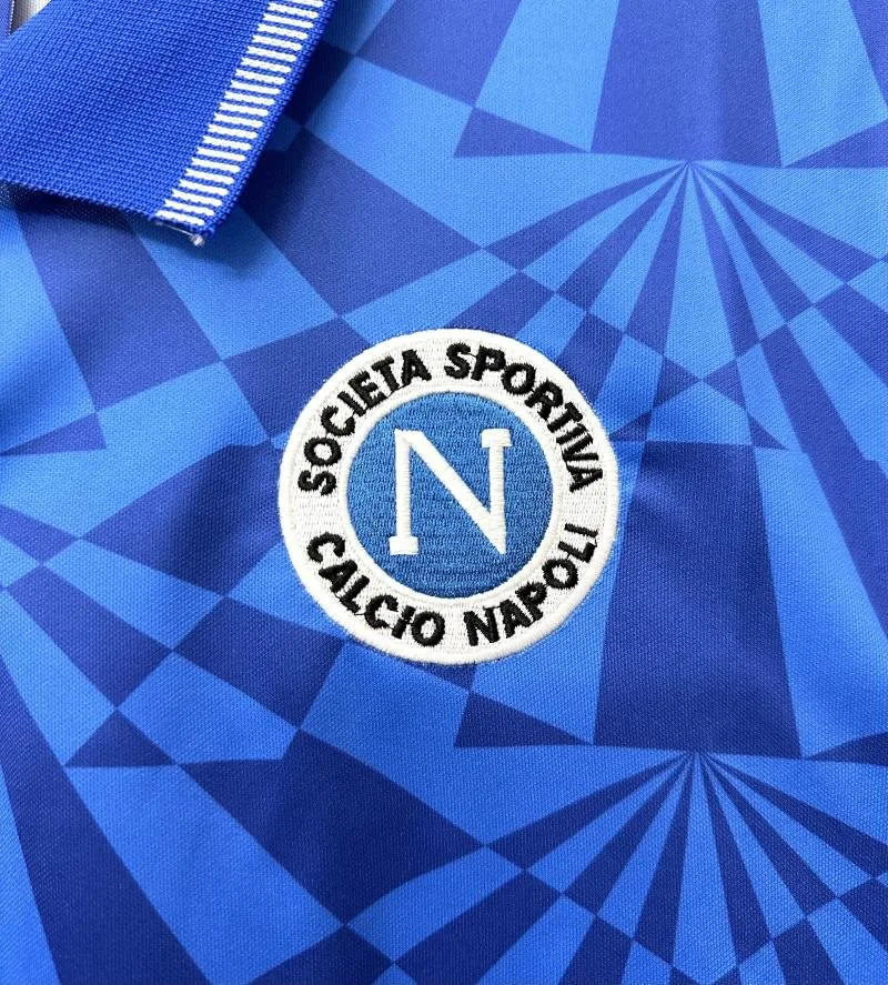 Napoli 1991-1993 Retro Napoli Home Soccer Jersey 1991/1993 — 6