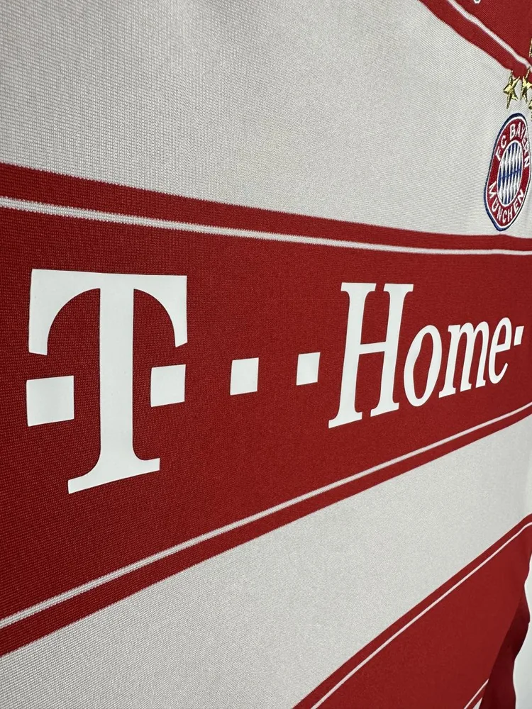 Bayern Munich 2007-2008 Retro Bayern Munich Home Football Jersey 2007/2008 — 6