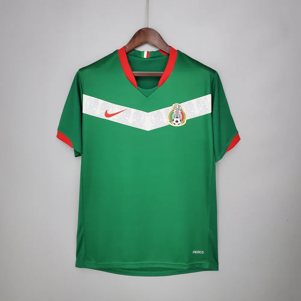 Mexico 2006 Retro Mexico National Local Jersey 2006