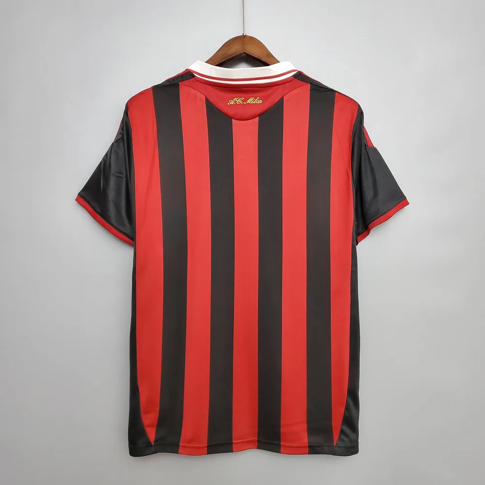 AC Milan 2009/2010 Retro AC Milan Home Football Shirt 2009/2010 — 2