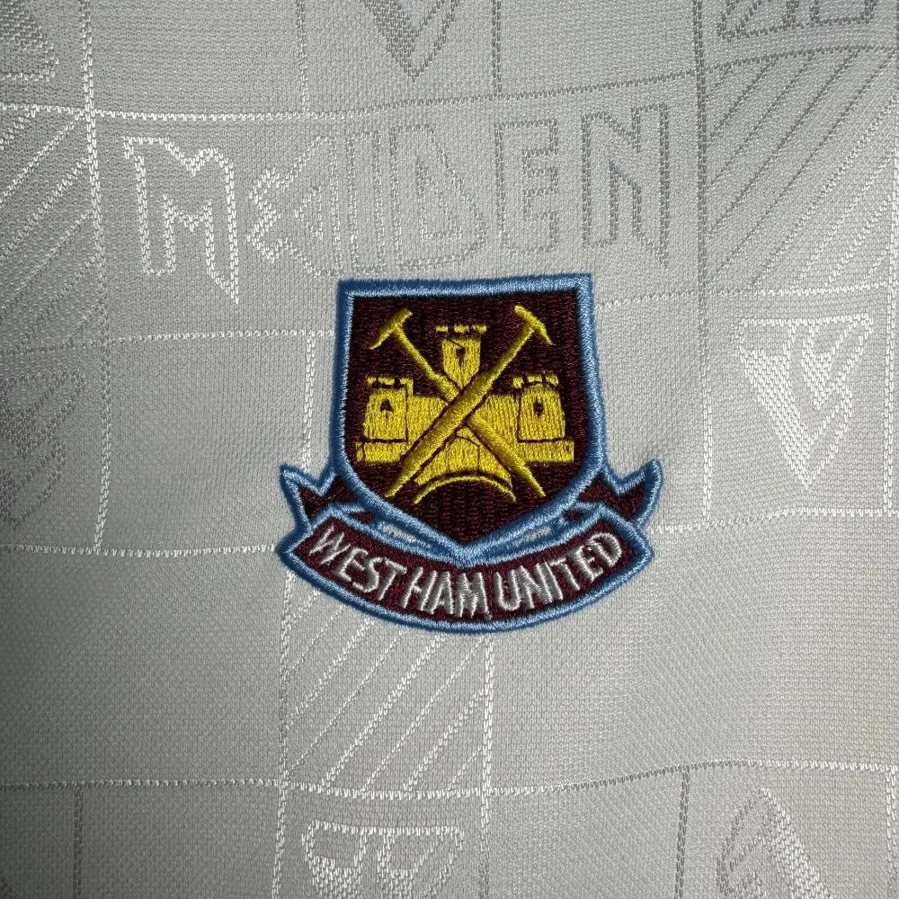 West Ham 1999 Retro West Ham United Football Shirt Away 1999 — 7