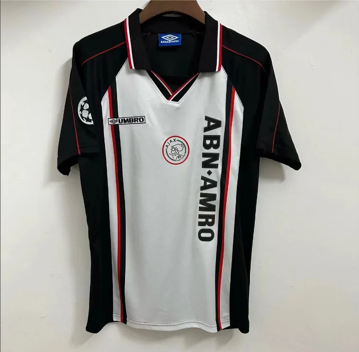 Ajax 1998-1999 Retro Ajax Visitante Camiseta de fútbol 1998/1999