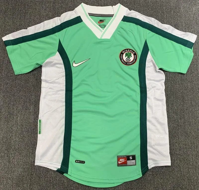 Nigeria 1998 Retro Nigeria National Team Local Camiseta de fútbol 1998