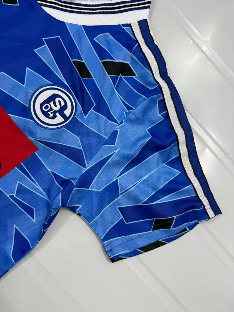 Schalke 04 1993/1994 Retro Schalke 04 Home Football Jersey 1993/1994 — 6