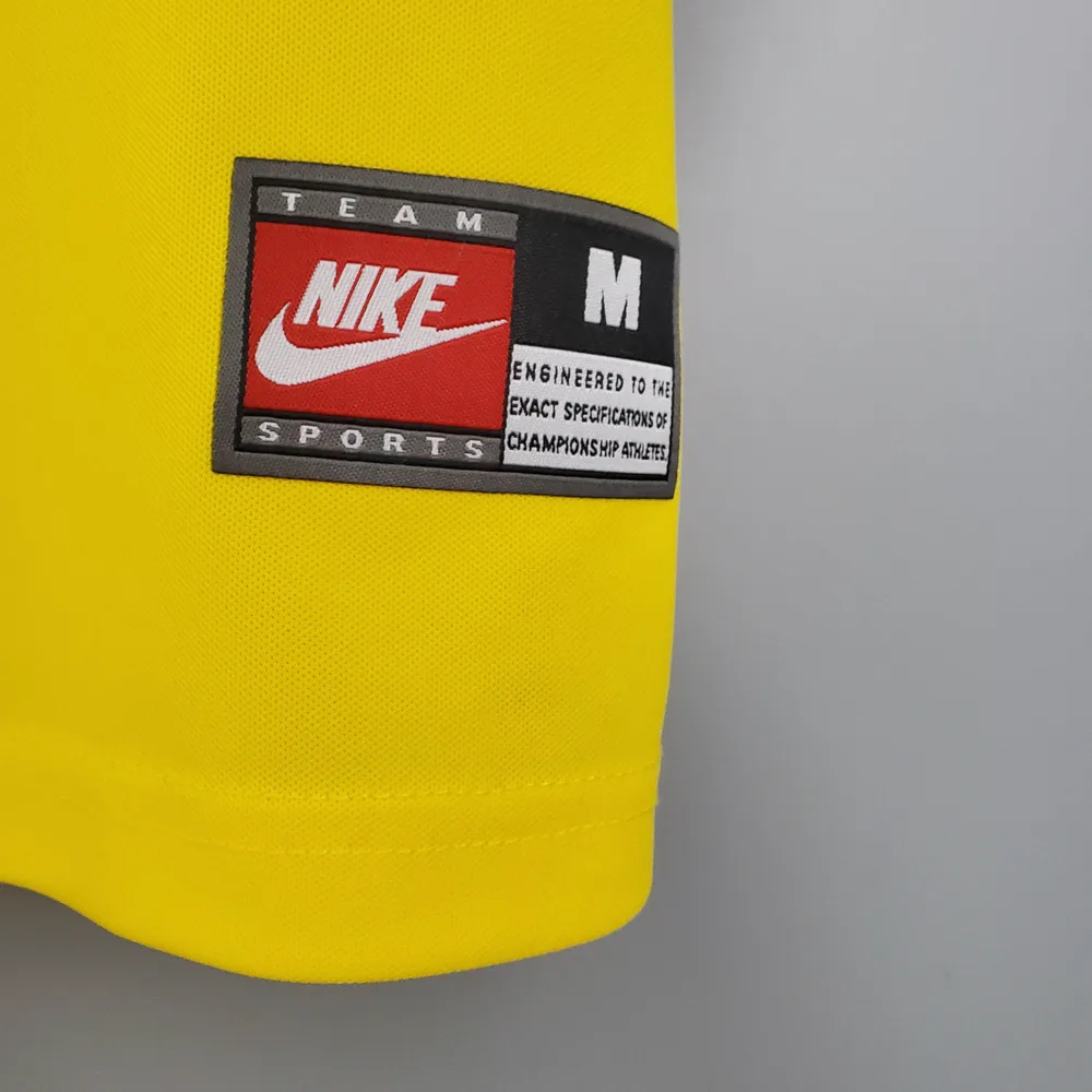 Brazil 1998 Retro Brazil Soccer Jersey Home 1998 — 9