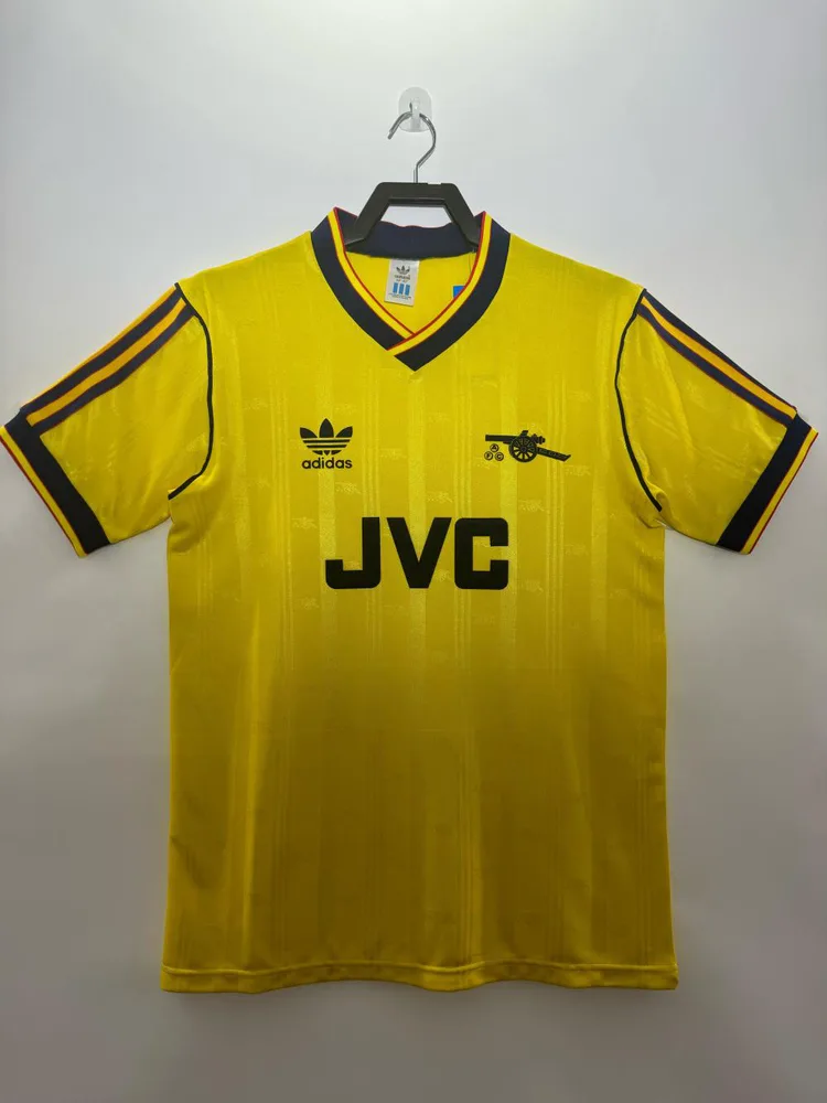 Arsenal 1986-1988 Retro Arsenal Visitante Camiseta de fútbol 1986/1988