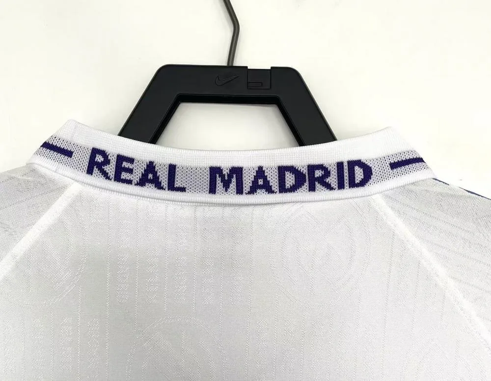 Real Madrid 1996/1997 Retro Real Madrid Third Home Soccer Jersey 1996/1997 — 4