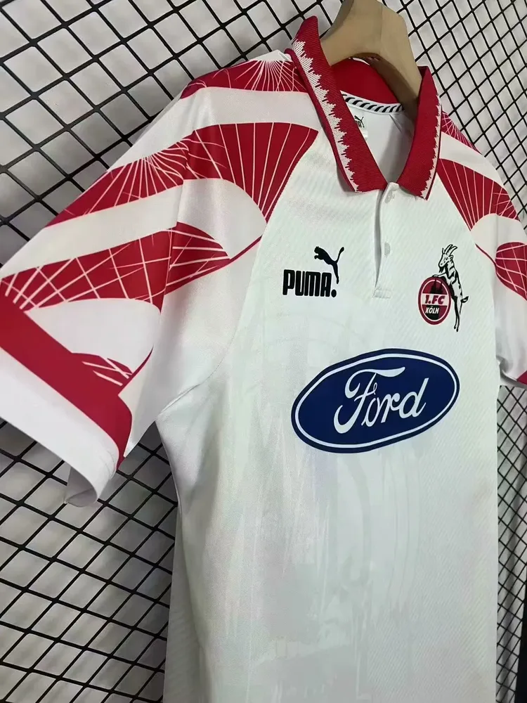 FC Köln 1996/1997 Retro FC Köln Local Camiseta de fútbol 1996/1997 — 3