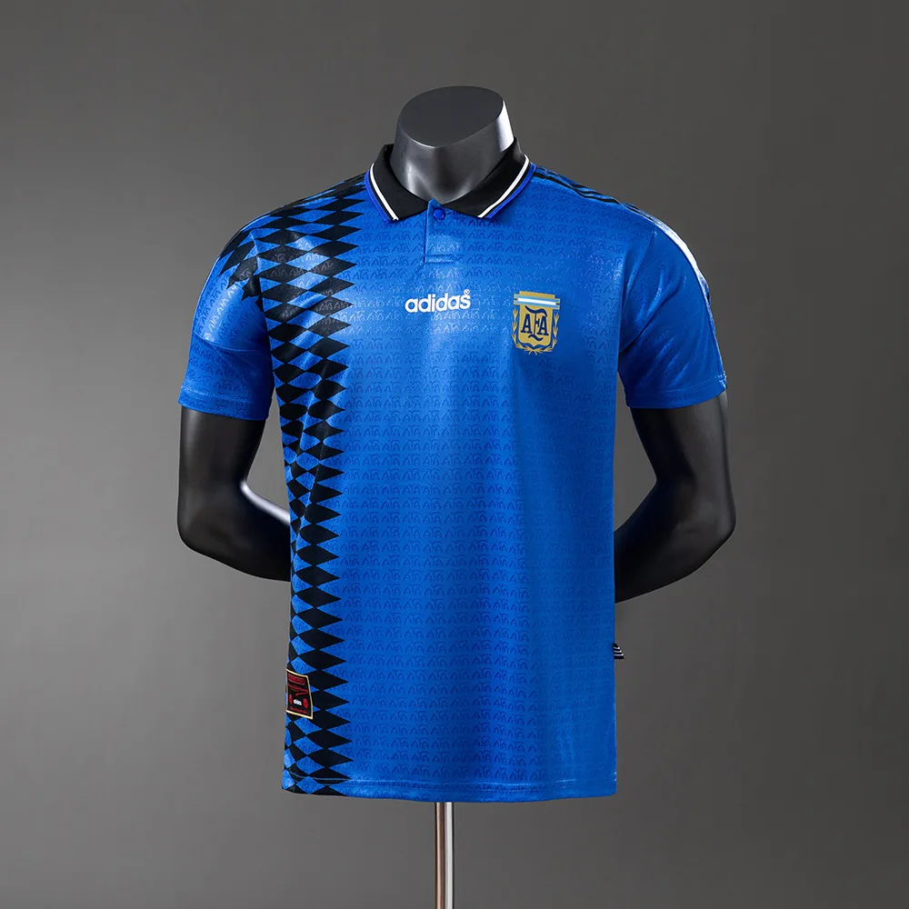 Argentina 1994 Retro Player Version Argentina Away Jersey 1994 — 1