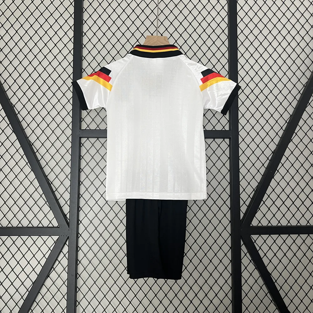 Germany 1992 Retro Germany Home Football Shirt Kids Size 1992 — 2