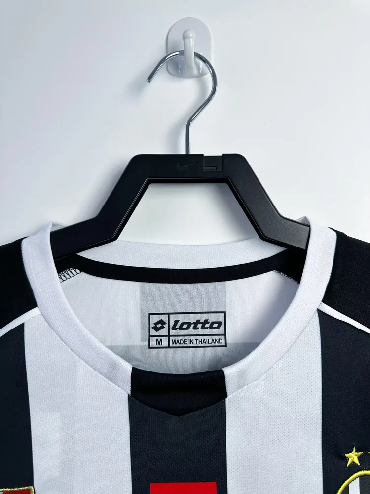 Juventus 2002/2003 Retro Juventus Long Sleeves Home Soccer Jersey 2002/2003 — 3